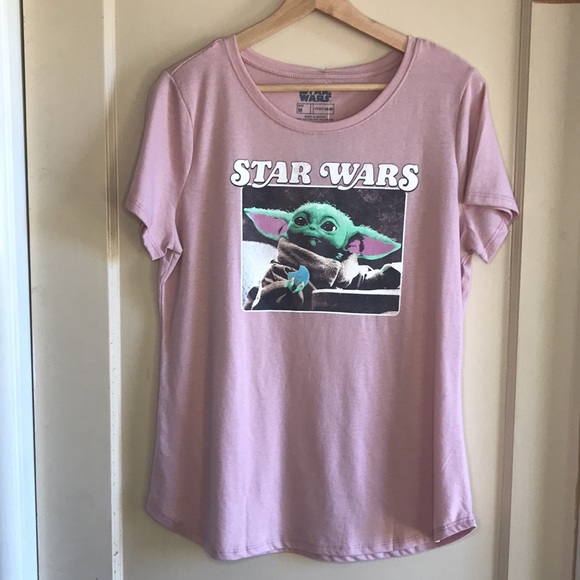 Star Wars Tops - NWT baby yoda short sleeve graphic tee shirt